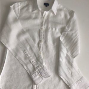 J Crew long sleeve linen shirt